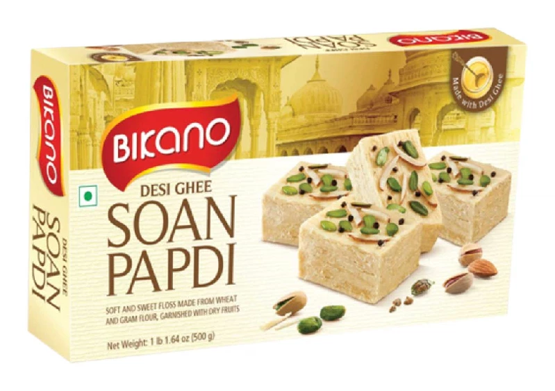 Bikano Soan Papdi, 500 g-1.webp